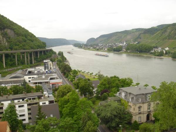 Rhein bei Andernach