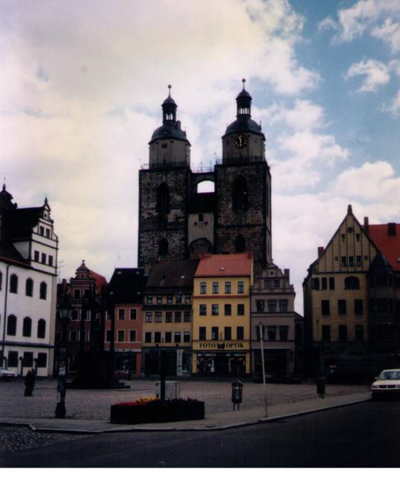 Marktplatz von Wittenberg