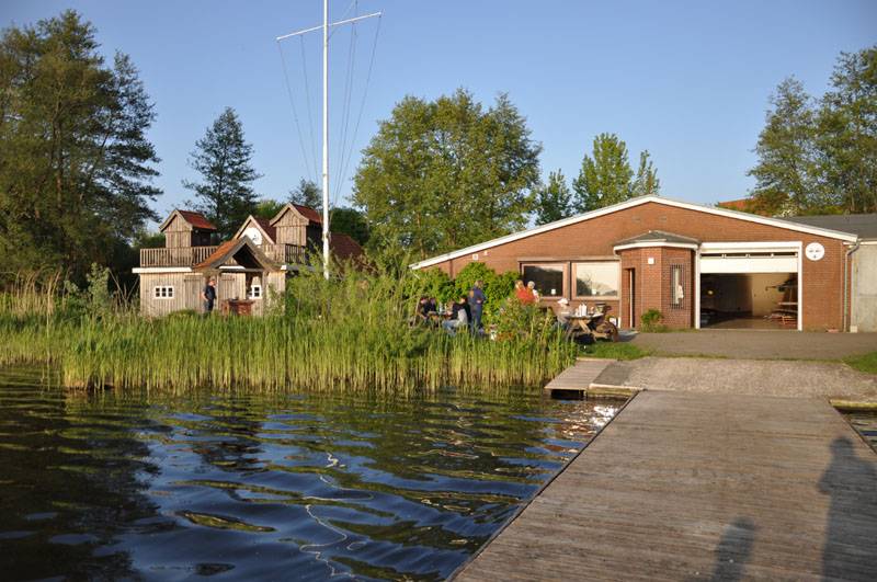 Bootshaus des Ruderclubs Mölln