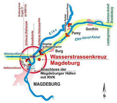 Magdeburger Wasserstrassenkreuz